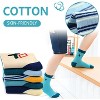 Boersma 10 Pairs Non-Slip Grip Socks for Toddlers & Kids – Sticky Bottom Crew Socks for Boys & Girls Ages 1–7 - 3 of 4