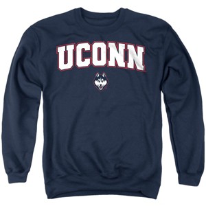 Men's University Of Connecticut Arch Logo Crewneck Sweatshirt - 1 of 4