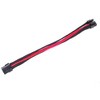 SilverStone Technology  PCIE-8pin to PCIE-6+2pin(250mm) Power Cable Extneder Bicolor- Black & Red - 3 of 4