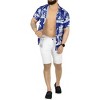 LA LEELA Mens Hawaiian Shirts Short Sleeve Button Down Shirt Men's Hawaii Shirts Vacation Casual Beach Shirts for Men Funny - 4 of 4