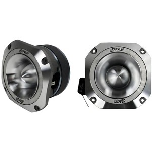 Pyle PDBT31 1.5" 1000W 4-Ohm Heavy Duty Titanium Super Car Audio Tweeters, Pair - 1 of 4