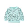 MyKids-USA Baby Boy All Over Dinosaur Print Pattern Long Sleeve Casual Hoodie - 2 of 4