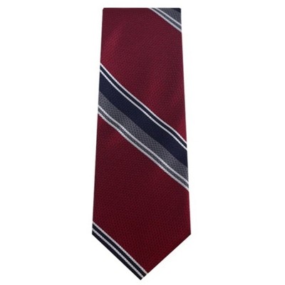 Men's Stripe 3.5 Inch Wide And 62 Inch X-Long Woven Neckties