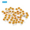 Unique Bargains Metal Bulk Elegant DIY Crafts Jewelry Making Birthstone Pendant 50 Pcs - 3 of 4
