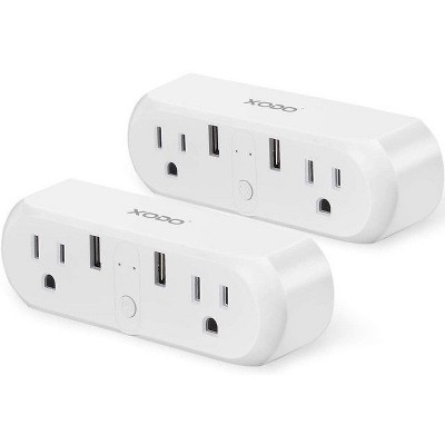 XODO WP3 2-Pack Wi-Fi Smart Plug Outlets