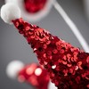 29.5"H Sullivans Artificial Christmas Red Glitter Christmas Spray, Indoor Christmas Decor - 2 of 4