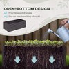 Galvanized Raised Garden Bed, Steel Outdoor Planters with Reinforced Rods, 71" x 36" x 23" - 4 of 4