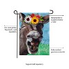 Evergreen Donkey Friend Garden Burlap Flag 12.5 x 18 Inches Indoor Outdoor Decor - 3 of 4