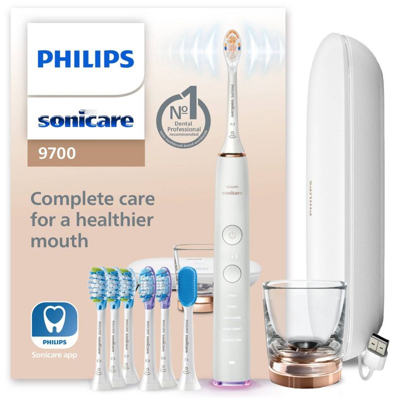 Philips Sonicare DiamondClean Smart 9700 Electric Toothbrush, 1 of 12