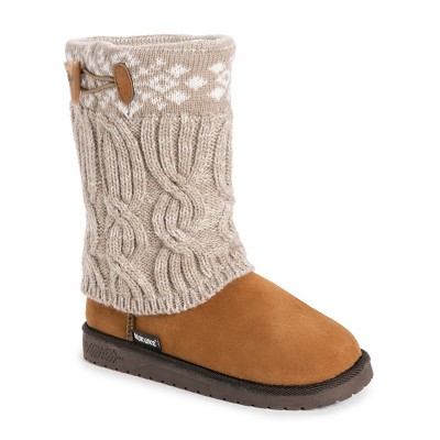 Muk luk shop knit boots