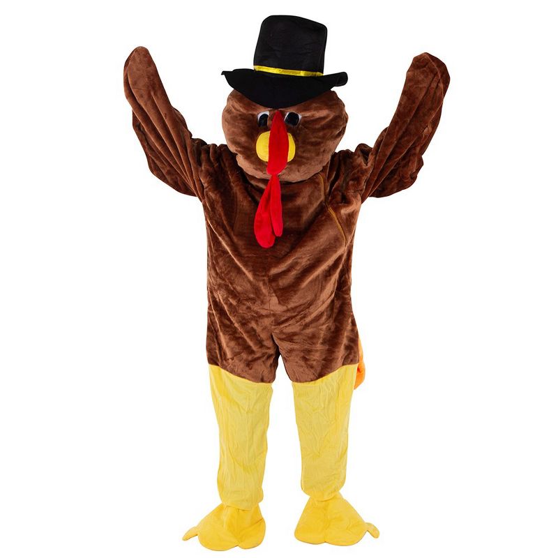 Dress Up America Turkey Costume For Adults - One Size, 1 of 4