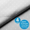 6 Piece Polka Dots Printed Sheet Set, Deluxe Ultra Soft 1500 Series, Double Brushed Microfiber by Sweet Home Collection® - 3 of 4
