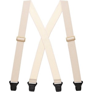 Suspender Store Men’s 1.5" BuzzNot Undergarment Clip X-Back Suspenders - 1 of 4