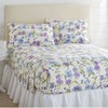 BrylaneHome 300 Thread Count Cotton Printed Bed Tite; Sheet Set - image 3 of 4