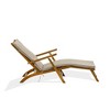 East West Furniture, Patio Lounge Chair, Acacia Wood- Natural Oil Color - 4 of 4