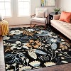 World Rug Gallery Beige Multi Garden Floral Indoor Area Rug - 2 of 4