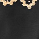 black soutache