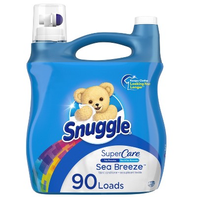 Snuggle Supercare Sea Breeze Liquid Fabric Softener - 95oz