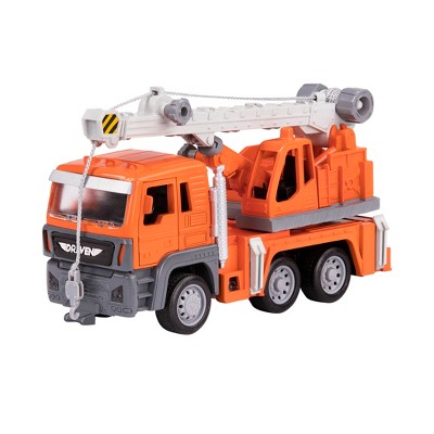 driven construction site crane playset