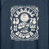 Women's - Peanuts - Charlie Brown Tour Lightweight French Terry Wide Neck Long Sleeve Shirt - 2 of 4