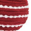 NAYSAYE Party Decoration and Accessories Christmas Ball Ornaments Set of 12 for Christmas Tree Decorations, Red, 3.9"*3.9"*0.1" - 3 of 4