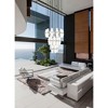 Cayden 27-Light Modern Chandelier - 36" Round, Dimmable, Damp Rated, Steel Construction - 2 of 4