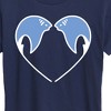 Women's - Instant Message - Sting Ray Heart Short Sleeve Graphic T-Shirt - 2 of 4