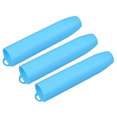 Unique Bargains Kitchen Non-Slip Easy-to-Use Odorless Silicone Garlic Peeler Tube 3 Pcs