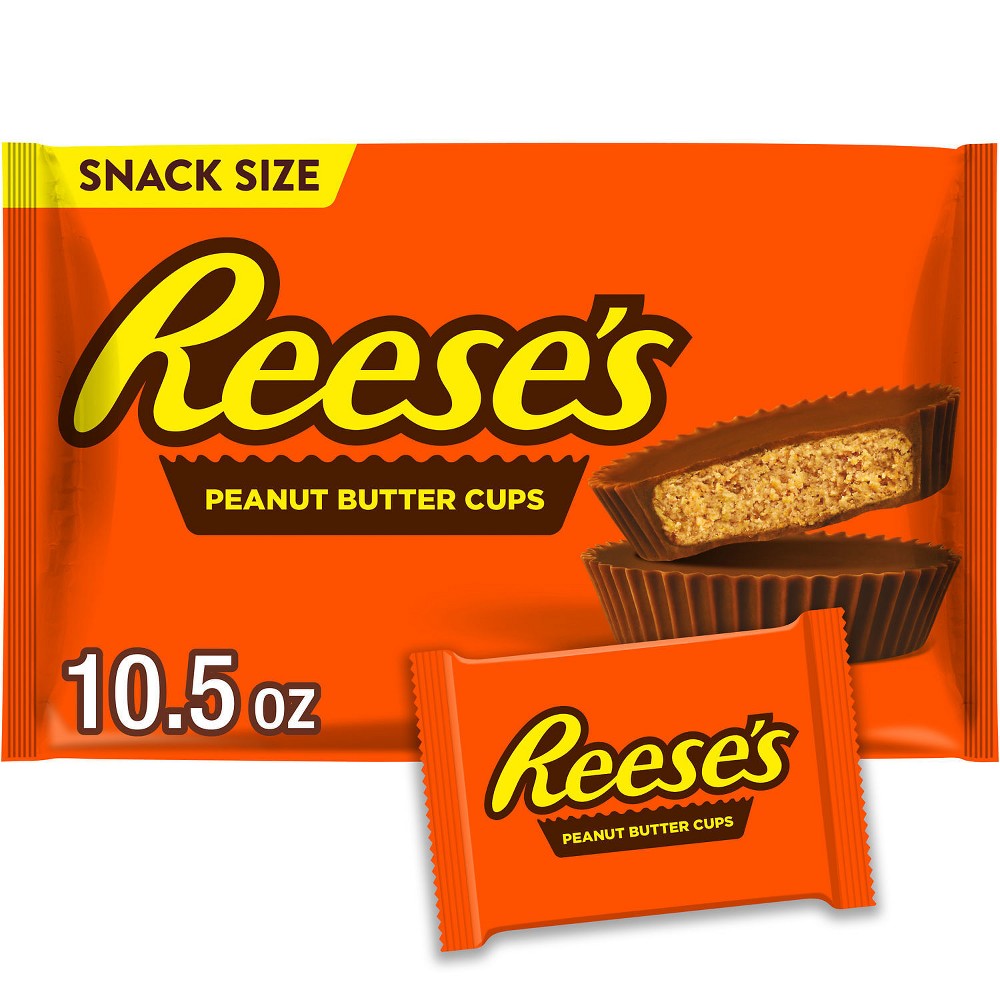 UPC 034000402113 product image for Reese's Milk Chocolate Peanut Butter Cups Snack Size Candy - 10.5oz | upcitemdb.com