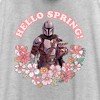 Women's Star Wars: The Mandalorian Hello Spring Racerback Tank Top - 2 of 4