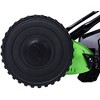 16-Inch Lawn Mower 5-Blade Reel Mower Push Reel Lawn Mower With Grass Catcher, 0.6 In-1.8 In Adjustable Blade Height For Garden Patio Sweeper - 3 of 4