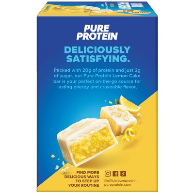 Pure Protein 20g Protein Bar - Lemon Cake - 12ct_1