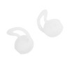 Insten Ear Hooks Compatible with AirPods 1 & 2 - Silicone Sports Skin Cover Case, Clear - 4 of 4