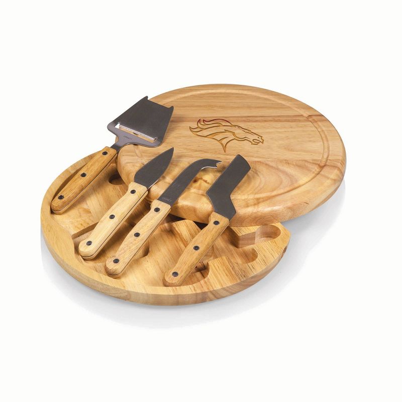 NFL Circo Cheese Board and Tools Set by Picnic Time, 3 of 7