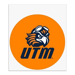 University of Tennessee Martin Secondary Logo Automotive Car Window Locker Circle Bumper Sticker - 1 of 4