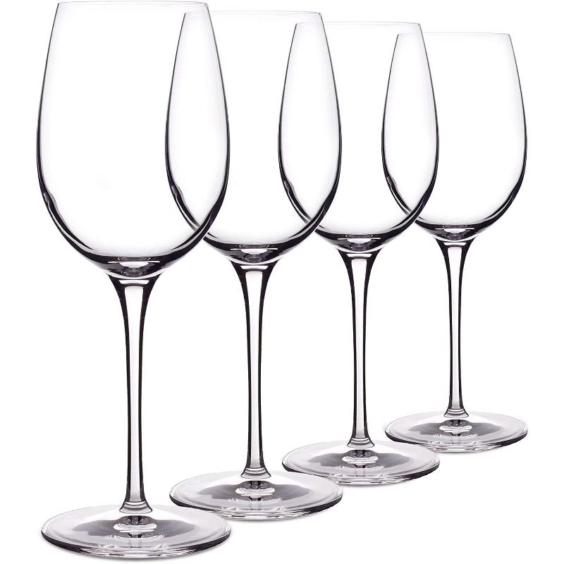 Luigi Bormioli Crescendo 12.75-Ounce Chardonnay Wine Glasses, 4-Piece, 12.75 oz., 1 of 5