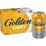 Michelob Golden Light Draft Beer - 12pk/12 fl oz Cans