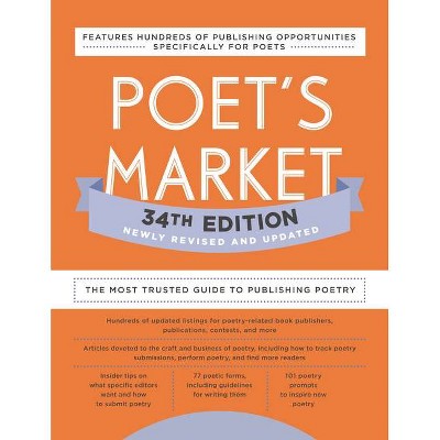 Poet's Market 34th Edition - by  Robert Lee Brewer (Paperback)