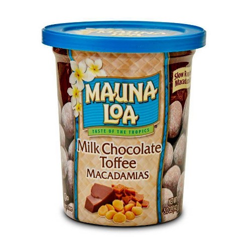 Mauna Loa Milk Chocolate Toffee Macadamias - 5oz : Target