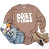 Simply Sage Market Women's Cozy Vibes Long Sleeve Garment Dyed Tee - 3 of 4