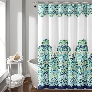 Lush Decor 72"x72" Clara Shower Curtain - 1 of 4