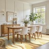 Abynow Medallion Diamond Faded Rustic Indoor Area Rug - 3 of 4