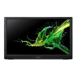 Refurbished Acer 15.6" Portable Monitor Full HD 1920x1080 60Hz Black - PM161Q - Manufacturer Refurbished - 1 of 4
