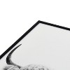 Sisi and Seb Peeking Highland Cow Metal Framed Art Print - Deny Designs - 3 of 4