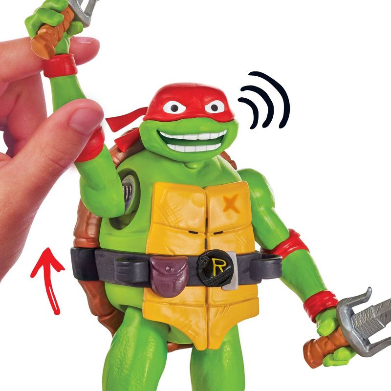 Teenage Mutant Ninja Turtles: Mutant Mayhem Ninja Shouts Raphael Action Figure, 4 of 7