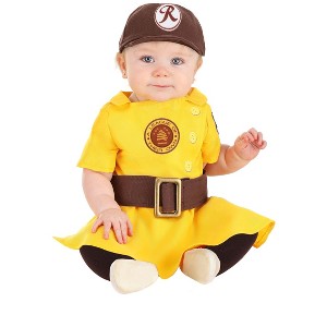 HalloweenCostumes.com A League of their Own Infant Costume Kit - 1 of 4