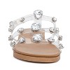 Olivia Miller Women's Crystal Clear Sandals - image 4 of 4