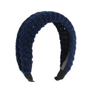 Unique Bargains Women's Fashion Knitted Wide Headbands 1 Pc - 1 of 4