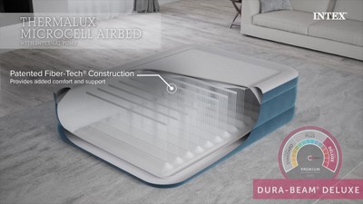 Intex Hawaii Inflatable Mattress - 178 X 84 Cm Single Airbed With Repair Kit - View #2
