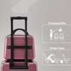 20-Inch Carry-On Luggage with USB Port, TSA Lock, Front Pocket, and 360° Spinner Wheels, Lightweight and Durable Suitcase for Easy Travel - 2 of 4